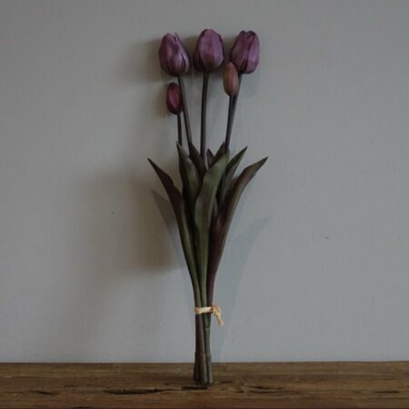 Countryfield- tulpen-kunst-aubergine 47 cm